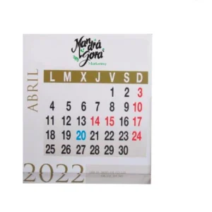 Calendario sobremesa CD personalizable