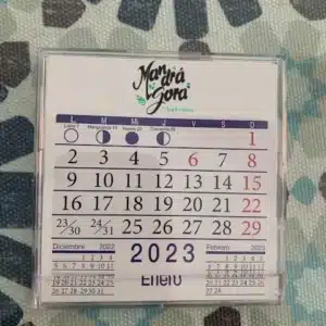 Calendario sobremesa disquete personalizable