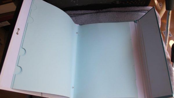 Carpeta con clasificador