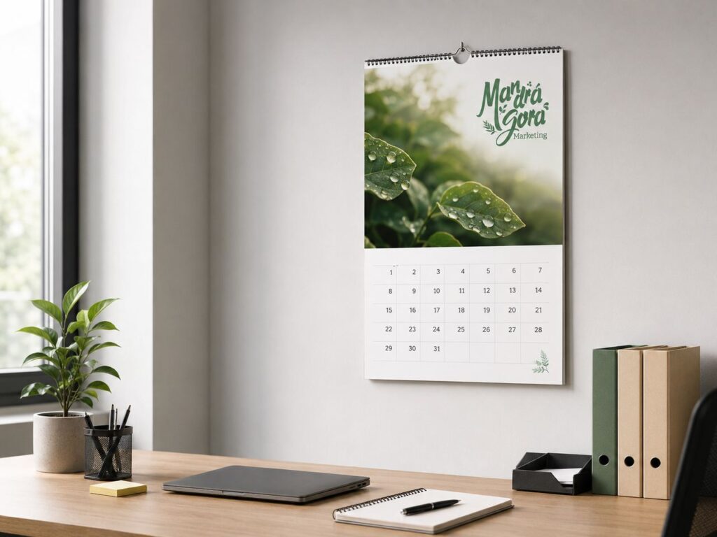 Calendario de sobremesa o de pared