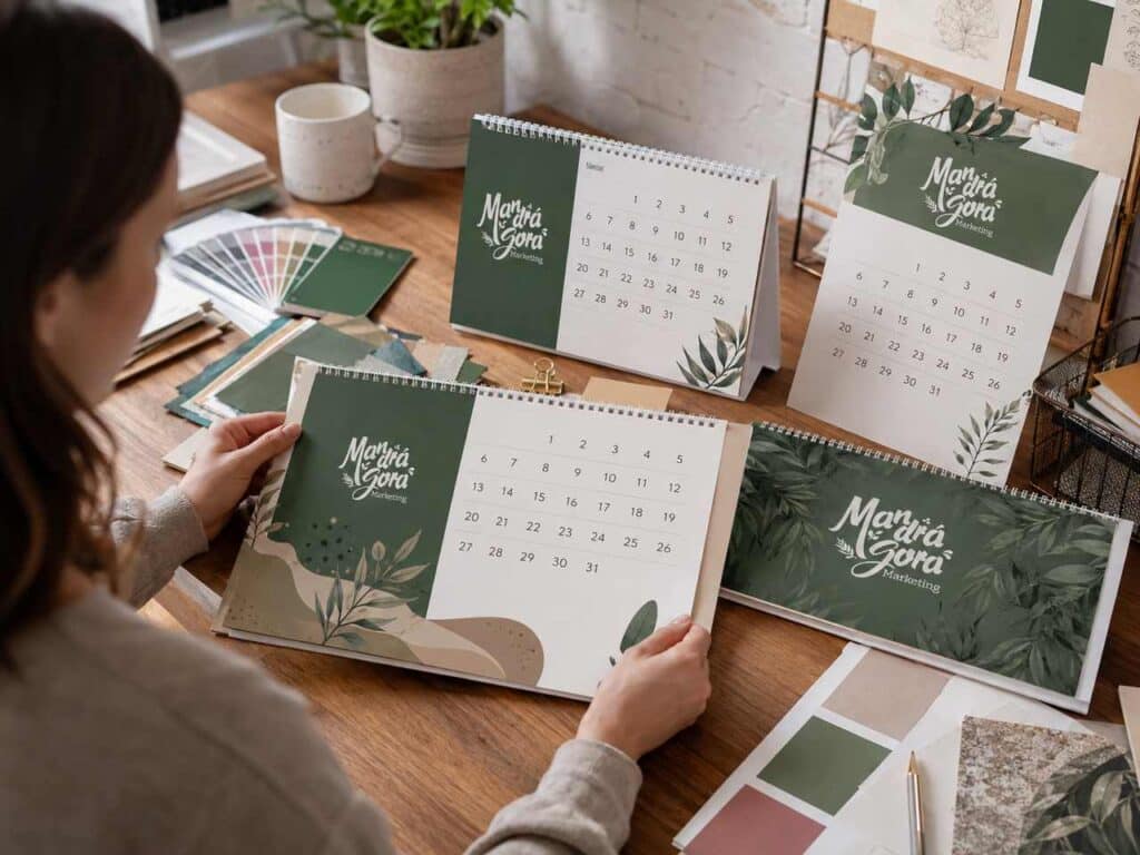 Calendario de sobremesa o de pared